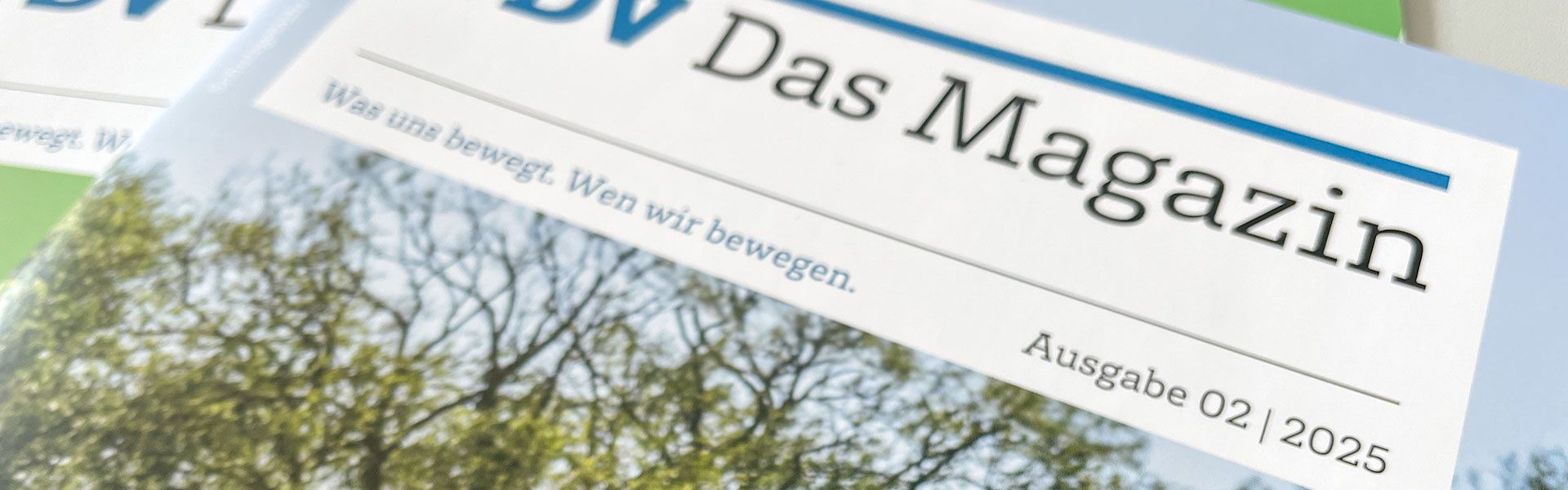 Cover of the magazine VDV Das Magazin
